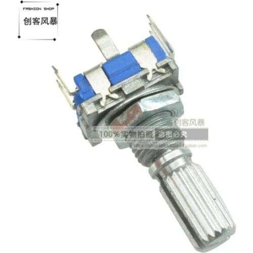 EC11 rotary encoder / code switch / audio digital potentiometer / with switch / five feet long 20MM