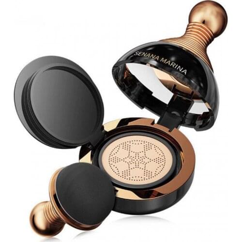 Foundation Cushion Beauty Cream Concealer Moisturizing Mushroom Puff Breathable Brightening Makeup BB Cream With Mirror TSLM2