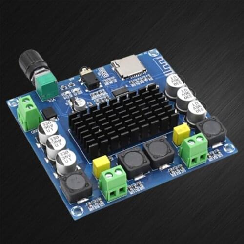 XH-A105 Bluetooth5.0 TDA7498 Wireless Digital Power Amplifier Stereo Board 2x100 High Quality