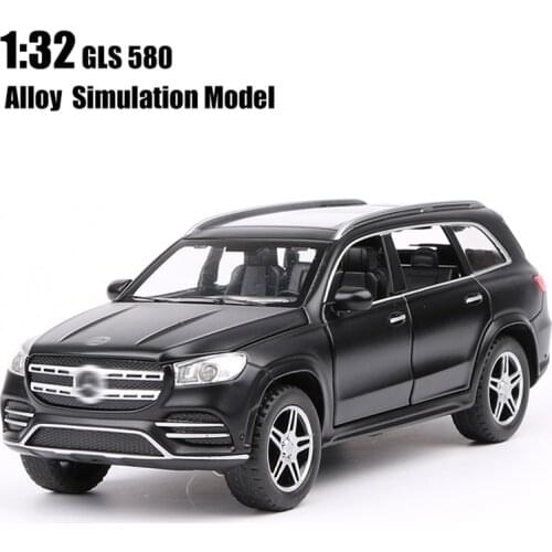 1:32 GLS 580 SUV Simulation Alloy Car Model Diecasts & Toy Vehicles Toy Cars Free Shipping Kid Toys For Children Gifts Boy Toy