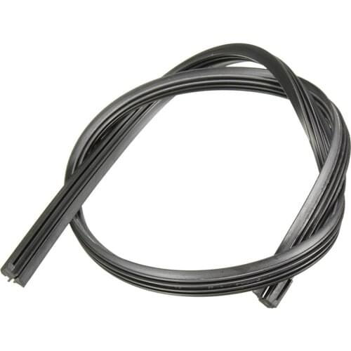 2PCS 18 inch 6mm Frame Windshield Wiper Blade Refill Car Bus Silicone Universal