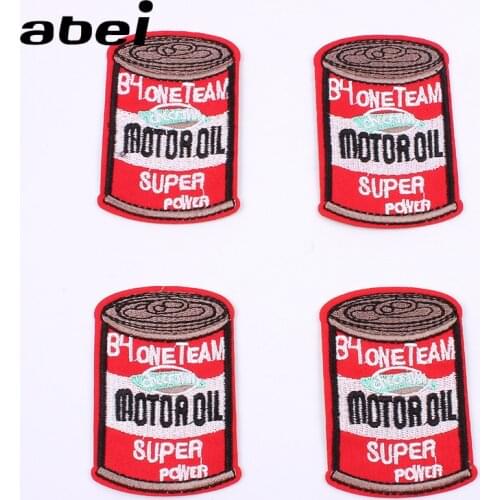 5pcs/lot Embroidered cylinder Patch Iron On Sew On Coats Jeans Badge DIY Patchwork Craft Clothes Appliques Sewing Pants Patches