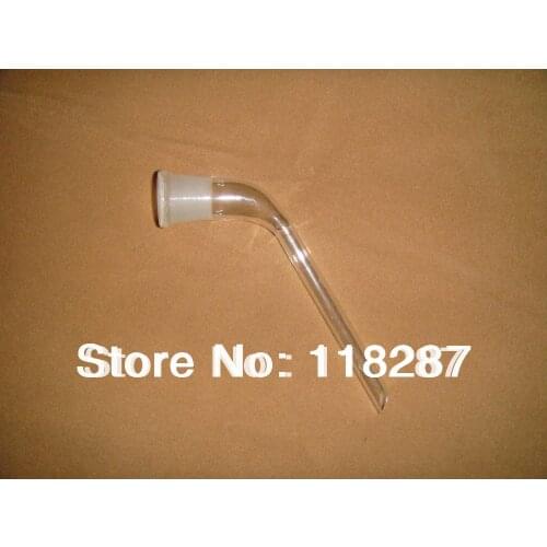 Distilling glass adapter with joint 24/29,105 bent,Laboratory Glassware,lab glass adapter