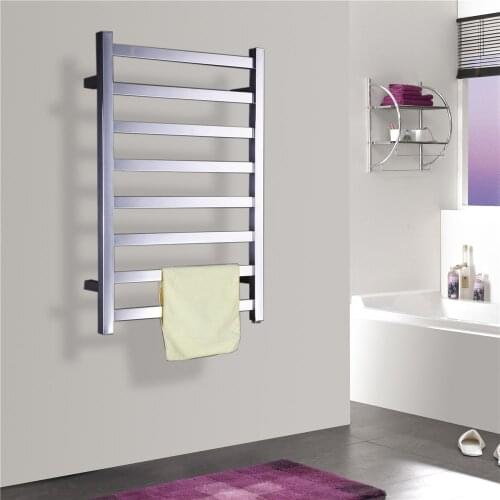 Free Shipping Stainless Steel Wall Mounted Towel Warmer/dryer,Bathroom Accessories Heated Towel Rail TW-RT7