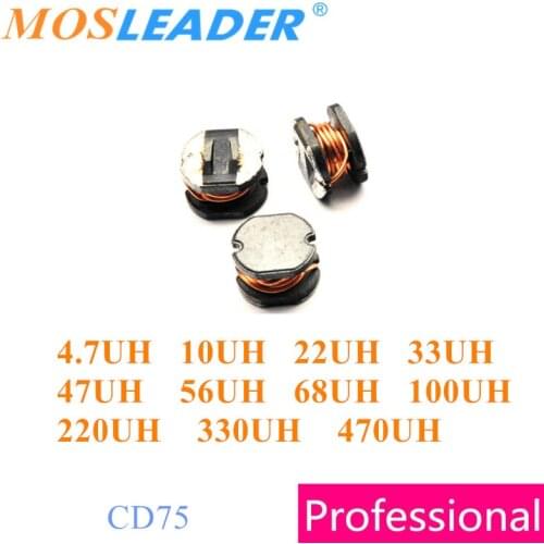 CD75 7x7x5mm 1000PCS CD75 4.7UH 10UH 22UH 33UH 47UH 56UH 68UH 100UH 220UH 330UH 470UH 4R7 100 220 330 470 560 680 101 221 331