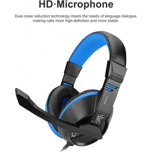 H6880 headset gaming headset subwoofer dual plug with microphone