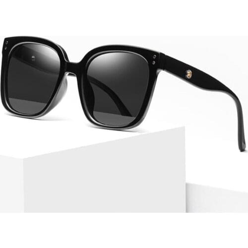 Classic Polarized Sunglasses Men Driving Eyewear Black Big Frame High Quality Designer Sun Glasses Women Outdoor Travel Goggles