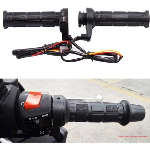 Motorcycle Electric Hot Heated Grips Handle Warmer Auto CS-203A1/392A1