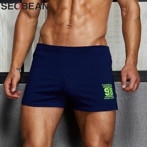 Mens Boxer Shorts Men Underwear 1-3-pack 6 Color Homewear Casual Shorts Underpants Men Trunks 2020 New Arrival-9505