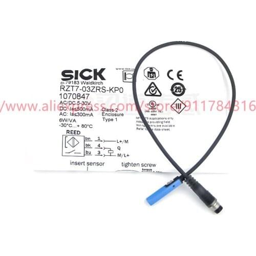 100% New Original SICK Magnetic Switch RZT1-03ZRS-KP0, 1016912 RZT7-03ZRS-KP0 1070847