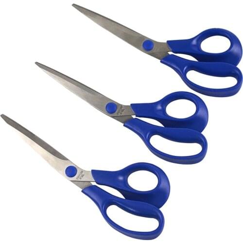 Scissors for Fabric 8inch Tailor Scissors Stainless Steel Scissor Sewing Tool Clothing High-end Blue Sewing Tools Accessories E