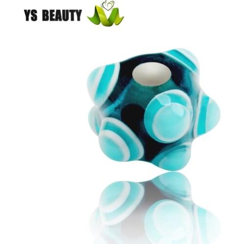 Drum-eye pendant bead cordage jewelry with beads loose beads color matching beads cordage bracelet pendant with beads