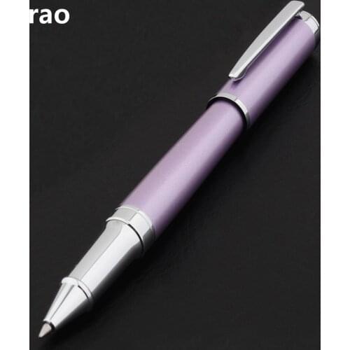 High quality 05 Purple Business office Medium Nib Rollerball Pen New School student office stationery Ball point Pens