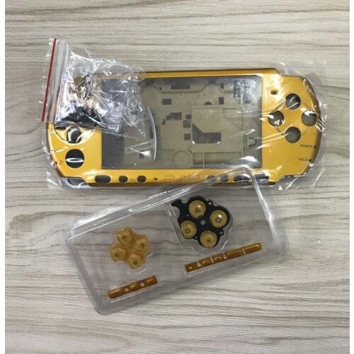 Made in china for psp 3000 slim & lite for psp3000 console housing shell case replacement with buttons screws and stickers