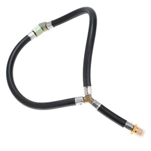 3/8 Inch Flare Gas Barbecue GRILL Connection Pipe Y Splitter Assemly Parts Inlet Pipe For For BBQ Stove