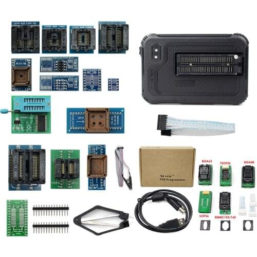 UPMELY Genuine T56 Universal Programmer for XGecu Powerful Support Nor Flash / NAND Flash / EMMC+17/22 Adapters High Quality
