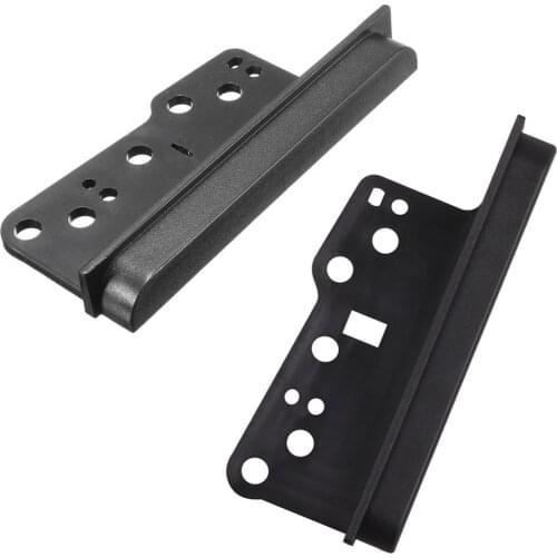 2 Pcs Radio Brackets Double Din Stereo Panel Fascia DVD Dash Mount Trim Side Kit for Toyota Scion Subaru