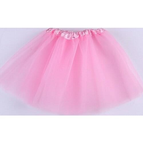 2016 Hot & New European and American Solid Gauze Tutu Skirts Children Skirt Girls Princess Skirt