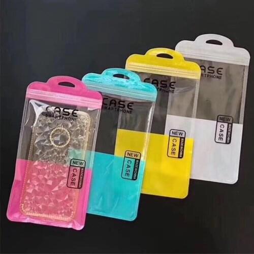 3000ps 11.5X20.5cm multicolor self sealing Packaging Plastic Bag transparent waterproof Moisture-proof Package storage Bag pouch