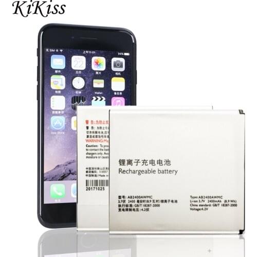 2400mAh AB2400AWMC Battery For Philips XENIUM W6500 W732 W832 W736 W737 D833 CTW6500 CTW732 CTW832 Phone