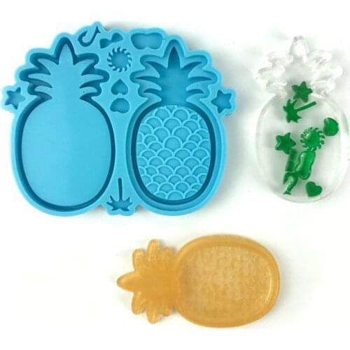 Pineapple Quicksand Box Crystal Epoxy Resin Mold Crystal Epoxy Creative Silicone Mold