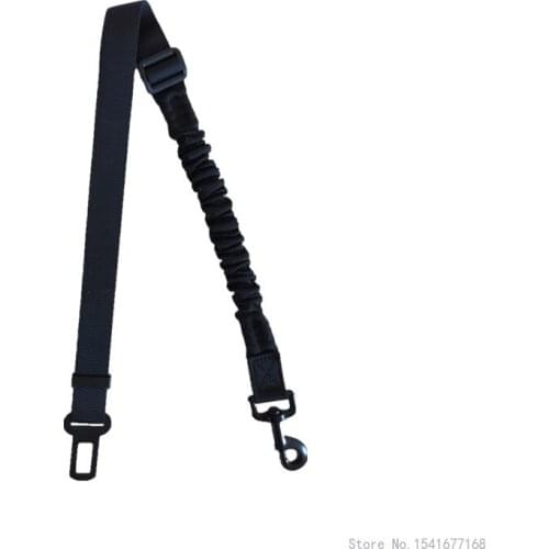 Pet car seat belt traction rope dog car rubber band retractable elastic pet cat and dog training traction rope dog accessories
