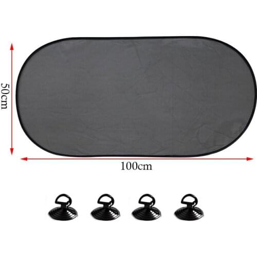 Auto Rear Sun Shade Vehicle Shield Visor Protection Back Car Window Shade Mesh Sunshade Screen Heat Insulation UV Protection