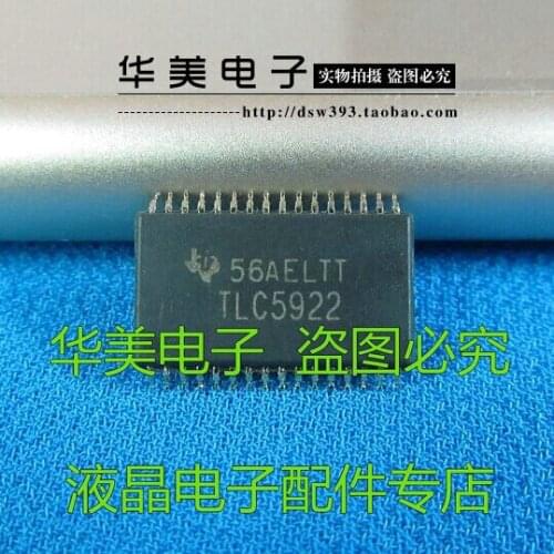 Free Delivery.TLC5922 authentic audio driver chip
