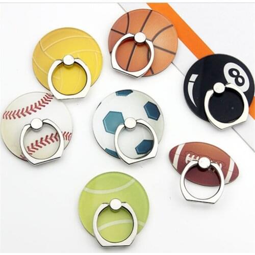 UVR Mobile Phone Stand Holder Ball Finger Ring Golf Baseball Football Smartphone Holder Stand For iPhone Xiaomi Huawei All Phone