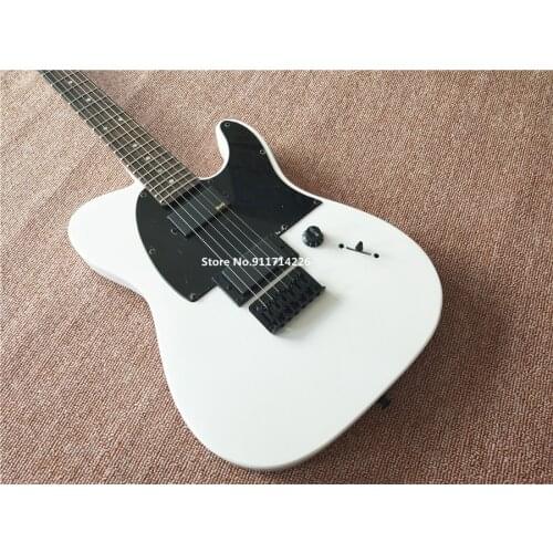 High quality white signature electric guitar lock knob for enclosed pick-up free shipping