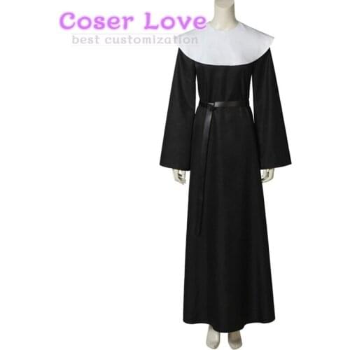 The Nun Valak Demon Nun Cosplay Costume Halloween Christmas Costume