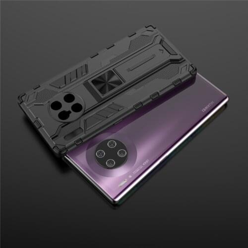 Magnetic Kickstand TPU Bumper Armor Shockproof Case For Huawei Mate 30 Pro Lens Protection Hard PC Stand Back Cover Coque Fundas