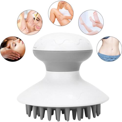Elektrische Head Massager Draadloze Hoofdhuid Massager Waterdichte Massage Gezondheidszorg Deep Tissue Kneden Massage Comb Brush