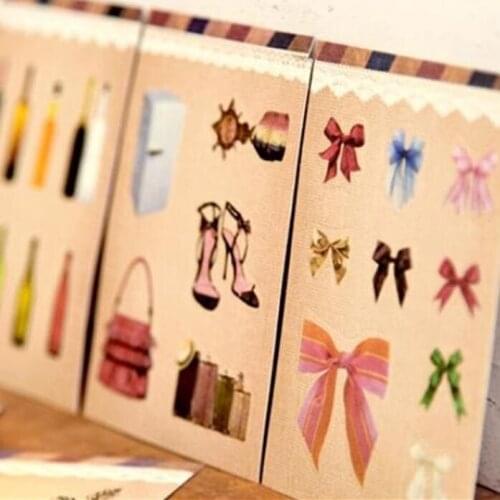 4pcs/Lot Kawaii Vintage Life mini seal Sticker set Gift decoration sealing sticker Students' DIY label deco pack