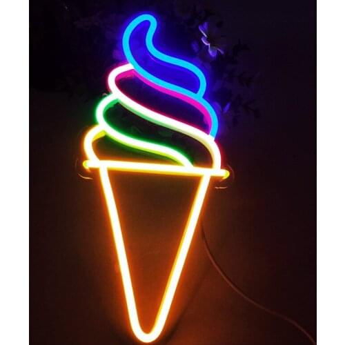 Custom neon sign led Light sign soft flex cafe wall sign