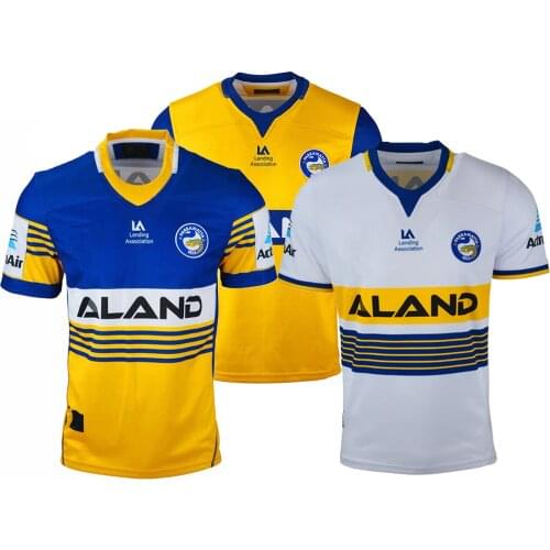 2021 Parramatta Eels Mens Replica Home/Away/Alternate Rugby Jersey