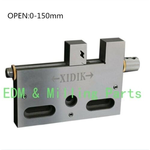 CNC Wire EDM Sparks Machine Vise 6" Jaw Stainless Steel High Precision Opening 0-150mm Clamping Hardened Fixture Precision Jig