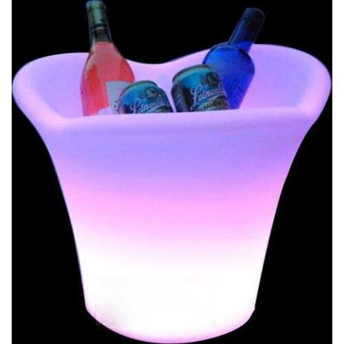 USB rechargeable LED night light ice chair lamp RGB Floating IP68 outdoor waterproof decor lights with remote control for bar