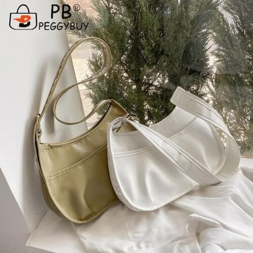 Vintage Women Bag Solid Color Shoulder Messenger Ladies PU Leather Handbag Purse Small Shoulder Bags Ladies Messenger Bag