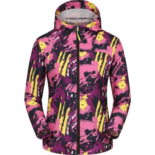 Women Quick Dry Hiking Jackets Outdoor Sport Skin Dust Coat Thin Waterproof UV Protection Camping Coats Hiking Jacket