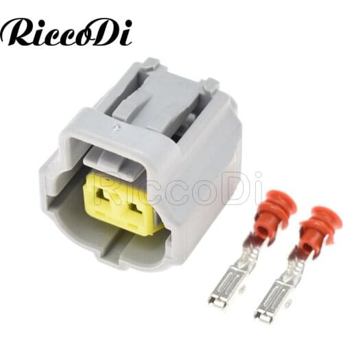 1/5/10/20 Kits 178390-1 Denso 2 Pin Car Engine Coolant Water Temperature Sensor Plug Connector For Toyota 1JZ-2JZ-1UZ-3SGE