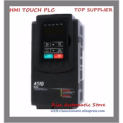 1 Phase 3 Phase 220V 5A 0.75KW 1HP Inverter VFD Frequency AC Driveve A510-2001-H New