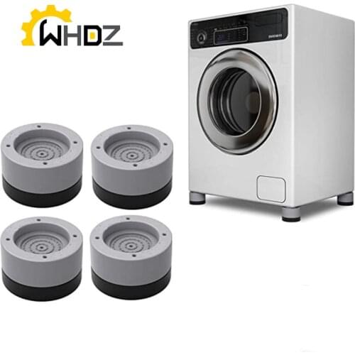 4 PCS Foot Pads Washing Machine Anti Vibration Washer Feet Pad Anti Slip Rubber Foot Pad for Washing Machines and Dryers