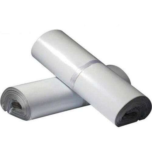 White Shipping Bag 35*50cm Transport Packaging Express Shipping Courier Post Mail Self Adhesive Bags 1000pcs SN1994