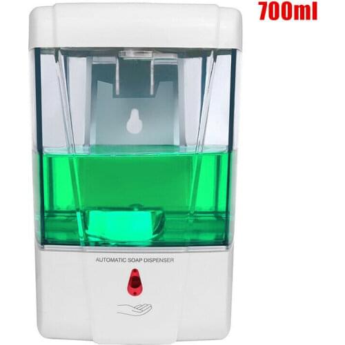 Soap Dispenser, Automatic Liquid Machine, Large Transparent Smart Sensor Hanging Wall Home Hotel Container