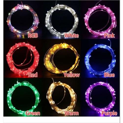 JOYLIT LED String Lights With Transparent Wire