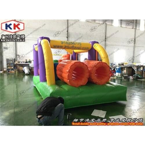 Hot inflatable bouncers durable commercial inflatable obstacle bounce house