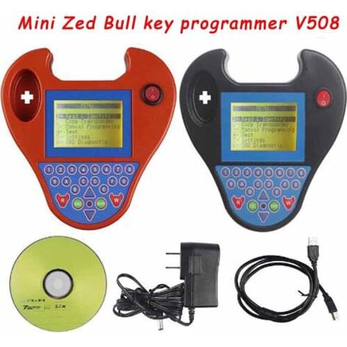 Mini Zed Bull Key Programmer V508 Smart Zed-Bull Key Transponder Programmer Zedbull Programador Zedbull V508 No Tokens Limit
