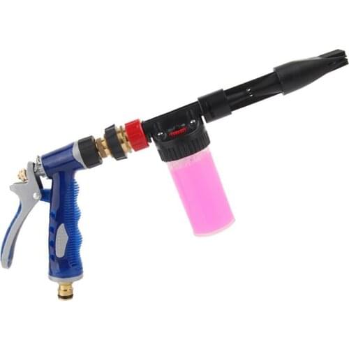 Car Foam Wash Gun High Pressure Snow Foam Cleaning Gun Vehicle Pressure Power Foam Wash Washers Water Gun for Watering Flowers