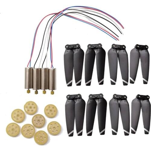 L106 Pro Rc Drone Engine Motor L106pro Quadcopter Spare Parts Propeller Blades Maple Leaf Gear